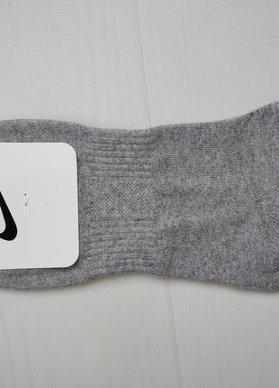 Носки женские спортивные хлопок серый 37-41