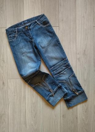 Жіночі укорочені джинси капрі/укороченные джинсы капри