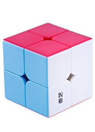 QiYi QiDi S2 2x2 stickerless | Кубик Рубика 2x2 КиДи S2 без на...
