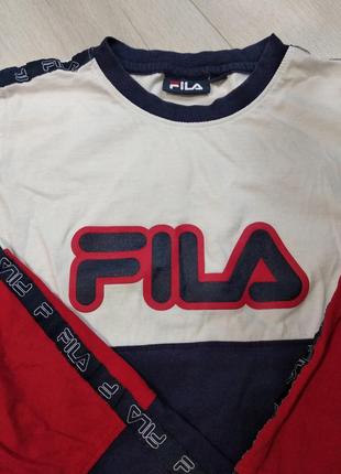 Подростковый лонгслив fila