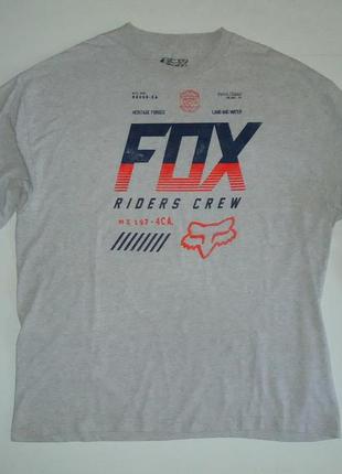 Лонгслив fox riders crew long sleeve cotton (xxl)