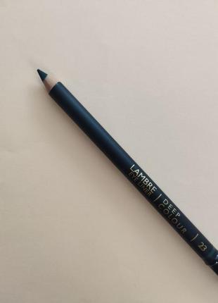 Олівець для очей deep colour lambre 23/зелений олівець ламбре/...