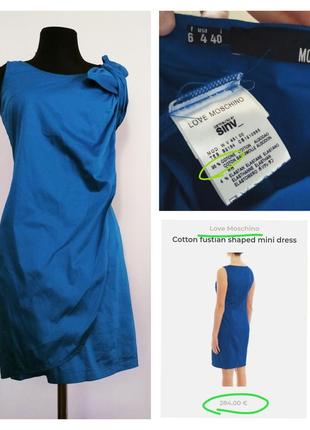 100% натуральное котоновое платье с бантом качество бренд люкс