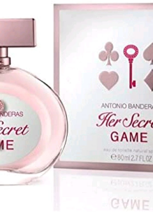 Духи женские "Antonio Banderas The Secret Game" 80ml