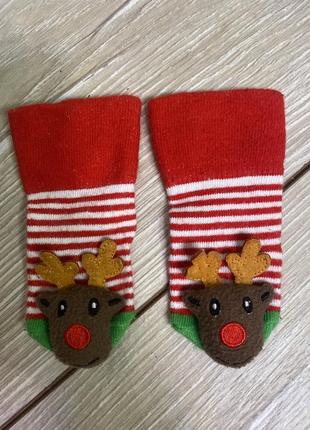 Шкарпетки новорічне на малюка