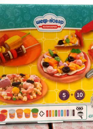 Тесто для лепки Шеф-повар Кулинария 2220 Danko Toys