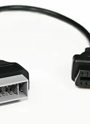 Переходник на NISSAN OBD2 14 PIN/пин ниссан обд адаптер кабель