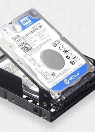 Переходник адаптер салазки из 2.5" HDD/SSD в 3.5 для 2шт крепл...