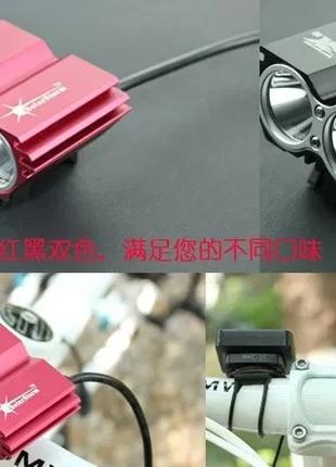 Фара сова SOLARSTORM USB/8.4В 1600люмен діод CREEmer T6 велофа...