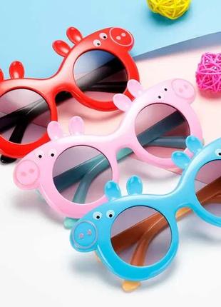 Детские солнцезащитные очки свинка Пеппа защита от ультрафиоле...