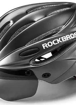 Шлем ROCKBROS TT-16 281 грам 57-62 см L/XL с поляризованными о...