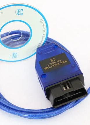 Авто сканер KKL USB VAG COM 409.1 K–Line VW,Audi СН340 кабель ...