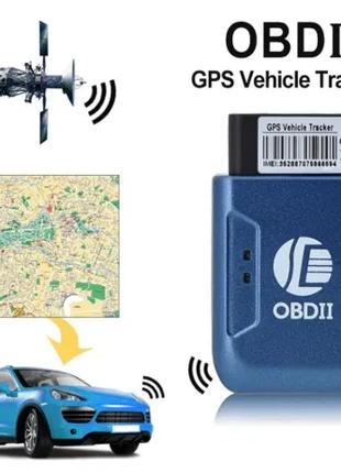 Автомобильный GPS/GPRS/SM трекер TK206 для разьема OBDII Чип: ...