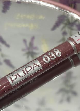Олівець для губ pupa true lip pencil №38 rose nude 1.2 г