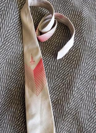 Винтажный галстук олимпиада '80