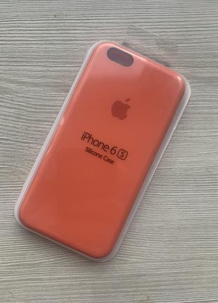 Світло-рожевий силіконовый чохол для iphone 6 6S в упаковці + ...