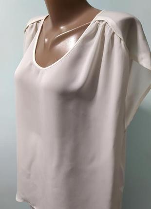 Блуза из 100% натурального шелка, цвет экрю, joie