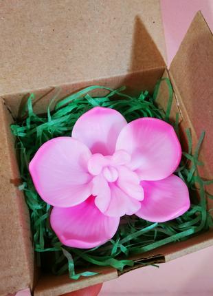 Мыло ручной работы, Орхидея в подарочной упаковке