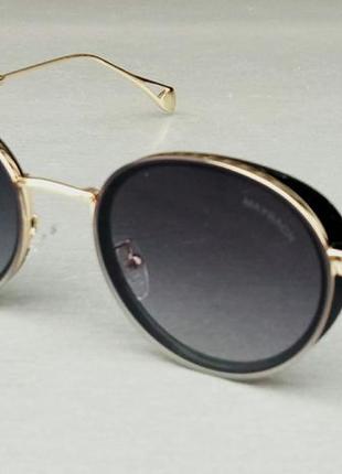 Maybach стильные солнцезащитные очки унисекс чёрный градиент в...