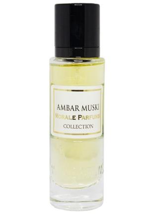 Парфюмированная вода для женщин Morale Parfums Ambar Muski 30 ml
