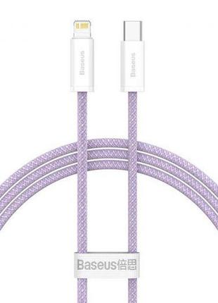 Кабель зарядный Baseus cable for iPhone USB Type C - Lightning...