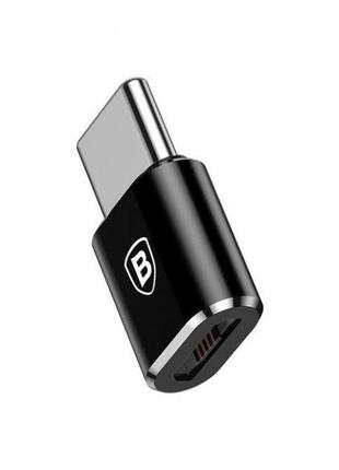 Перехідник-адаптер Baseus Micro USB to USB Type-C Adapter Conv...