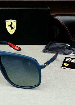 Ray ban ferrari очки мужские солнцезащитные синие с градиентом...