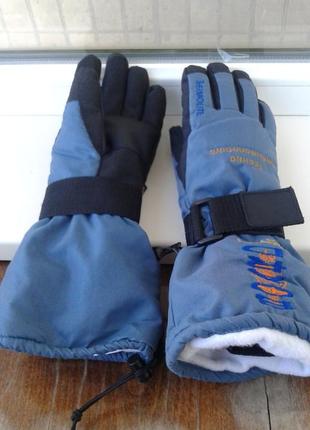 Горнолыжные зимние перчатки  techno snowboarding thermolite