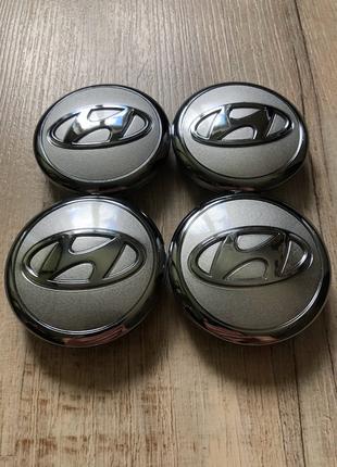 Колпачки заглушки на литые диски Хюндай Hyundai 65мм Елантра