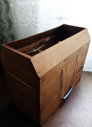Ящик деревянный с ручками