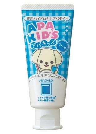 Детская зубная паста Apagard Apa Kids со вкусом лимонада, 60гр