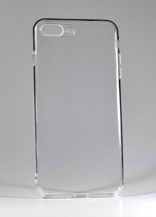 Прозрачный защитный чехол на Iphone 8 Plus TPU 1,2mm Full Camera