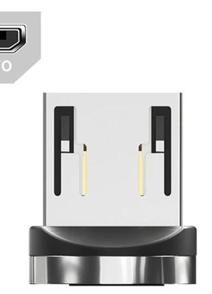 Коннектор зарядный Essager micro USB магнитный коннектор для п...