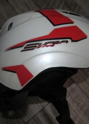 Горнолыжный шлем heat р.xs - 51-52см вес 350гр