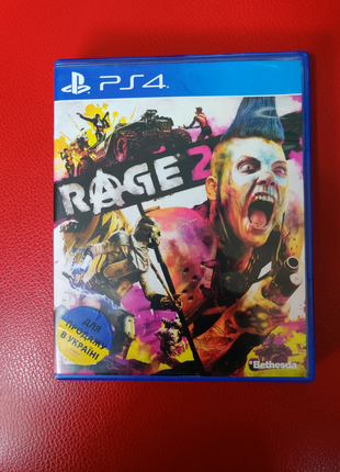 Игра диск Rage 2 для PS4 / PS5