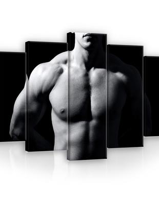 Модульная картина на холсте 100x60 см мужчина (PS12681S17)