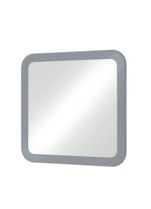 Зеркало Сакраменто для ванной комнаты 60 см. (серый).