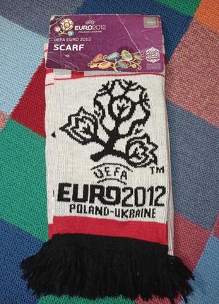 Шарф футбольный англия euro 2012 украина-польша