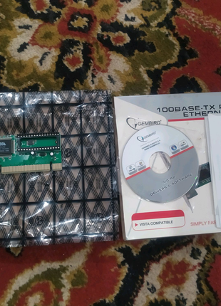 Сетевая карта 100BASE-TX PCI fast ethernet card Realtek chipset