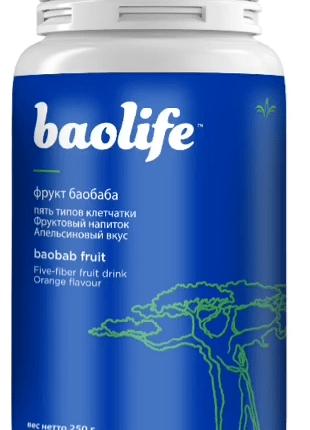 Порошок Баобаба Baolife 250 г. Очищення організму й енергія на...