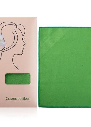 Салфетка GreenWay Green Fiber CARE 1, Файбер косметический, зе...