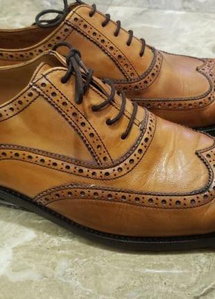Туфли оксфорды ручной работы campgen, размер 45-45,5