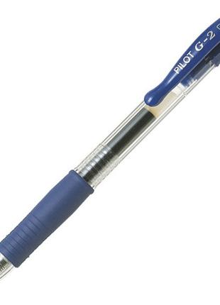 Ручка гелева синя 0.5 мм, Pilot BL-G2-5-L