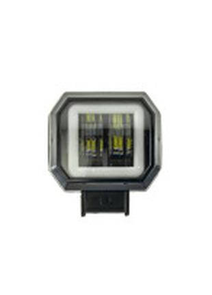 Фары LED дальнє світло 20W/9-32V/4LED+LED кільце WL-F5 лінза