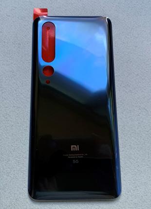 Задняя крышка для Xiaomi Mi 10 Grey на замену серая