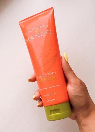 Лосьон для рук и тела california mango hand&body lotion