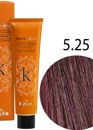 KEYRA Профессиональная краска для волос Keyracolors 5.25 светл...