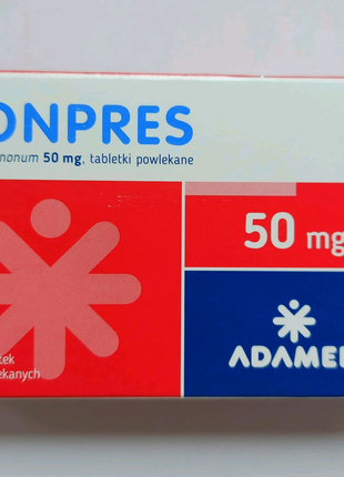 Nonpres 50 мг 30 шт Нонпрес Еплеренон ліки з Європи