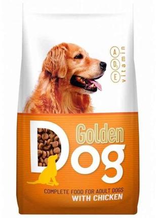 Сухий корм для собак з куркою 10кг ТМ Golden Dog