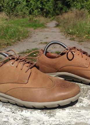 Чоловічі туфлі, оксфорди rockport truwalk zero wingtip